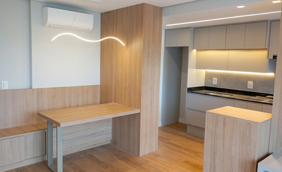 Home Office planejado pela Amaro