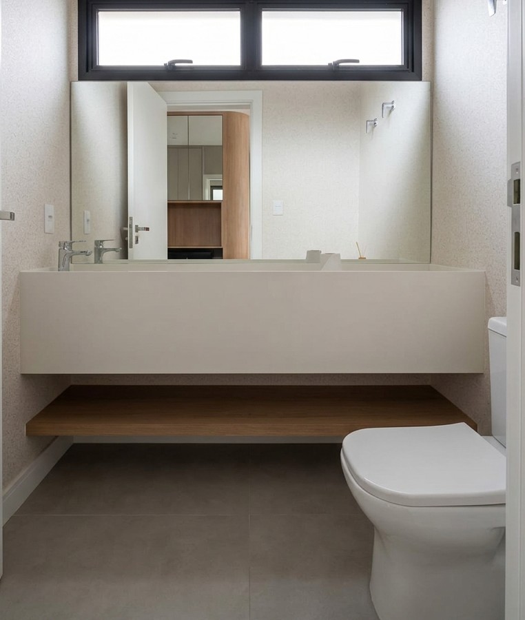 Lavabo planejado pela Amaro
